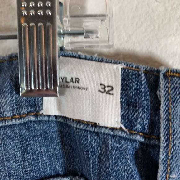 COPY - Hudson Skylar Relax Slim Straight Blue Jeans Women - Picture 5 of 9